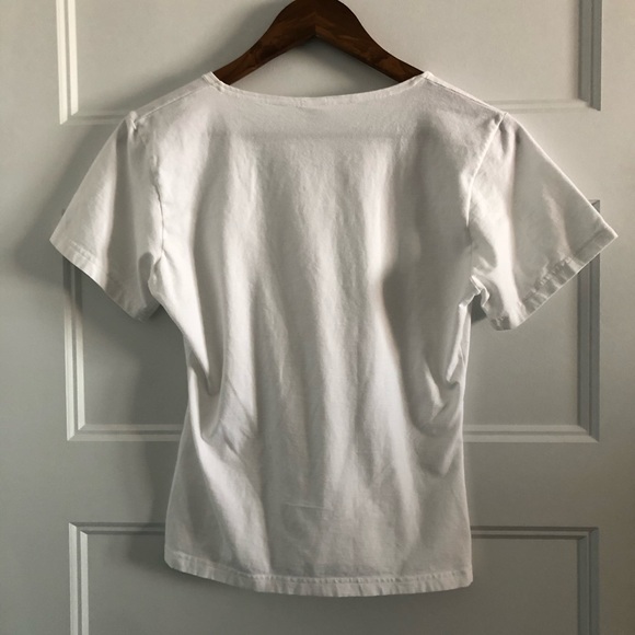 Jockey For Her Casual White Tee Size L - Picture 3 of 3